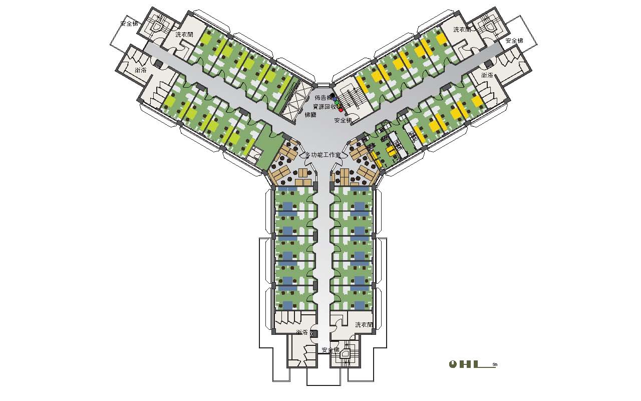 H@L Halchitect 著色 / Colour enhancement architecture project - image 19