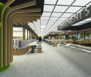 Shopping mall by Halchitect